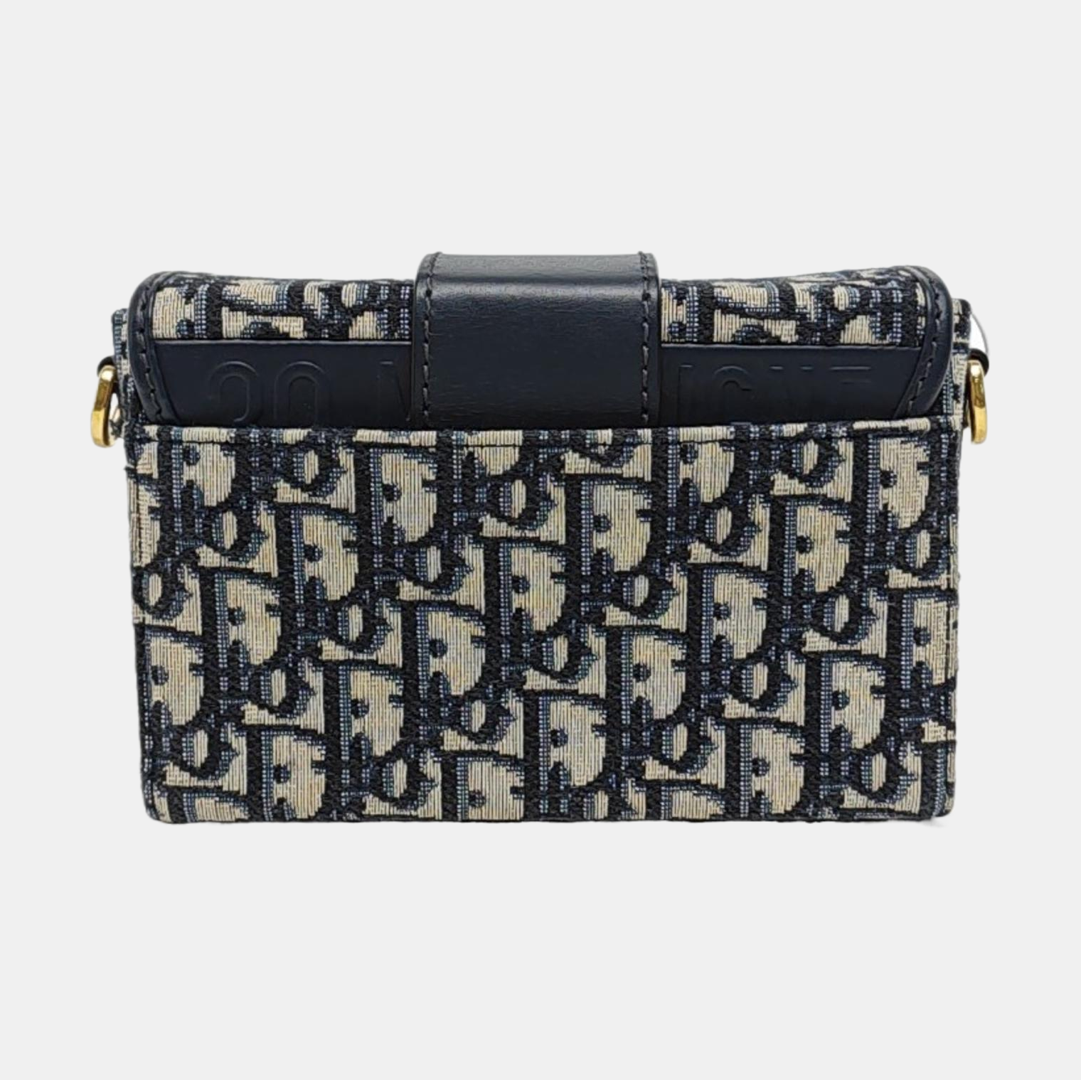 Authenticated pre-owned  30 Montaigne Oblique Canvas Blue - Shoulder Bag at Looply