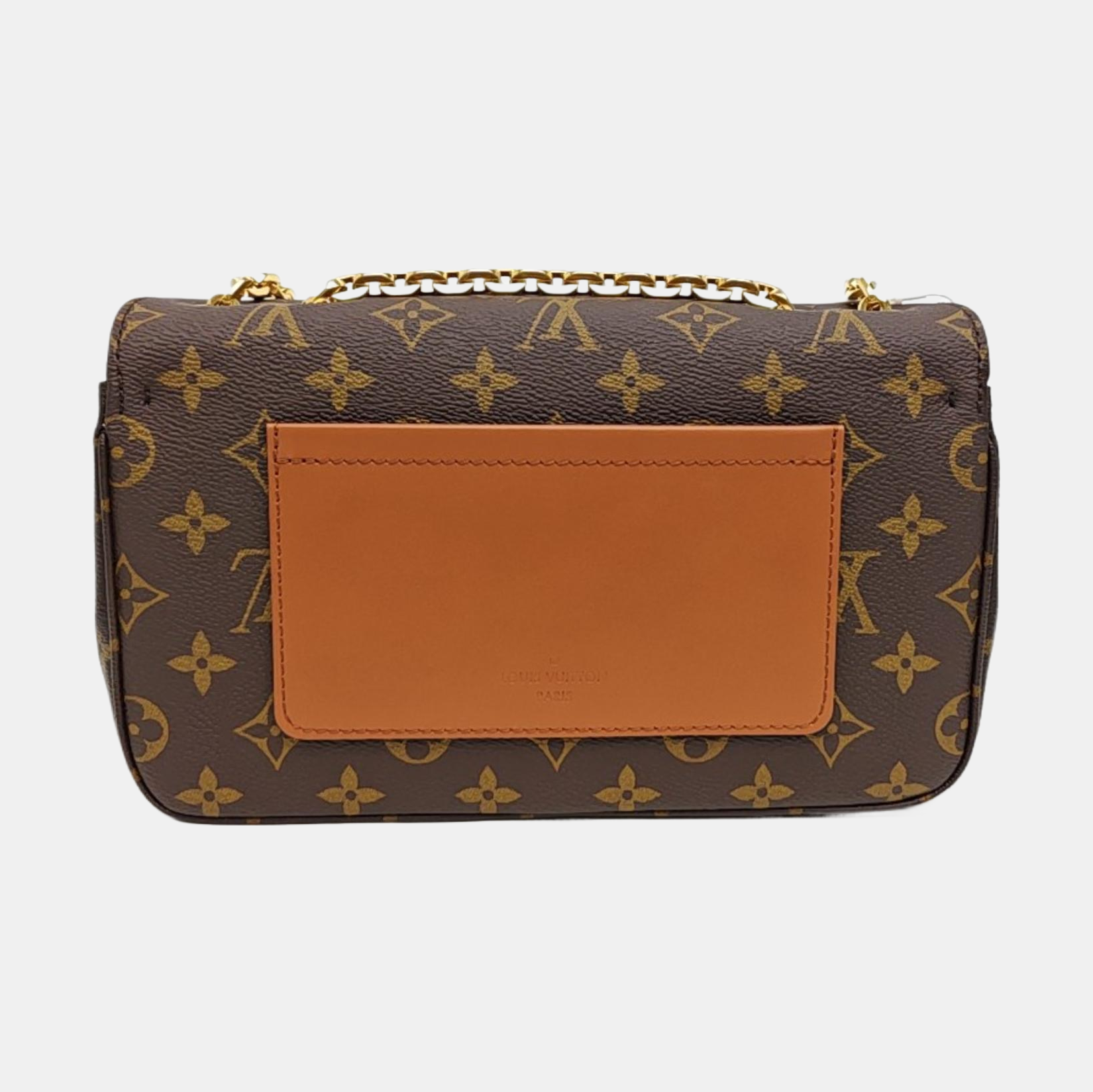 MARCEAU Monogram Coated Canvas Brown