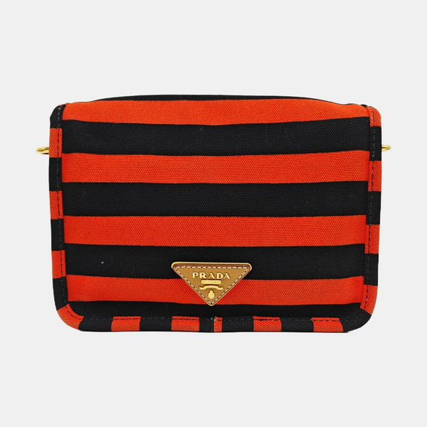 Canvas Crossbody Bag Multicolor