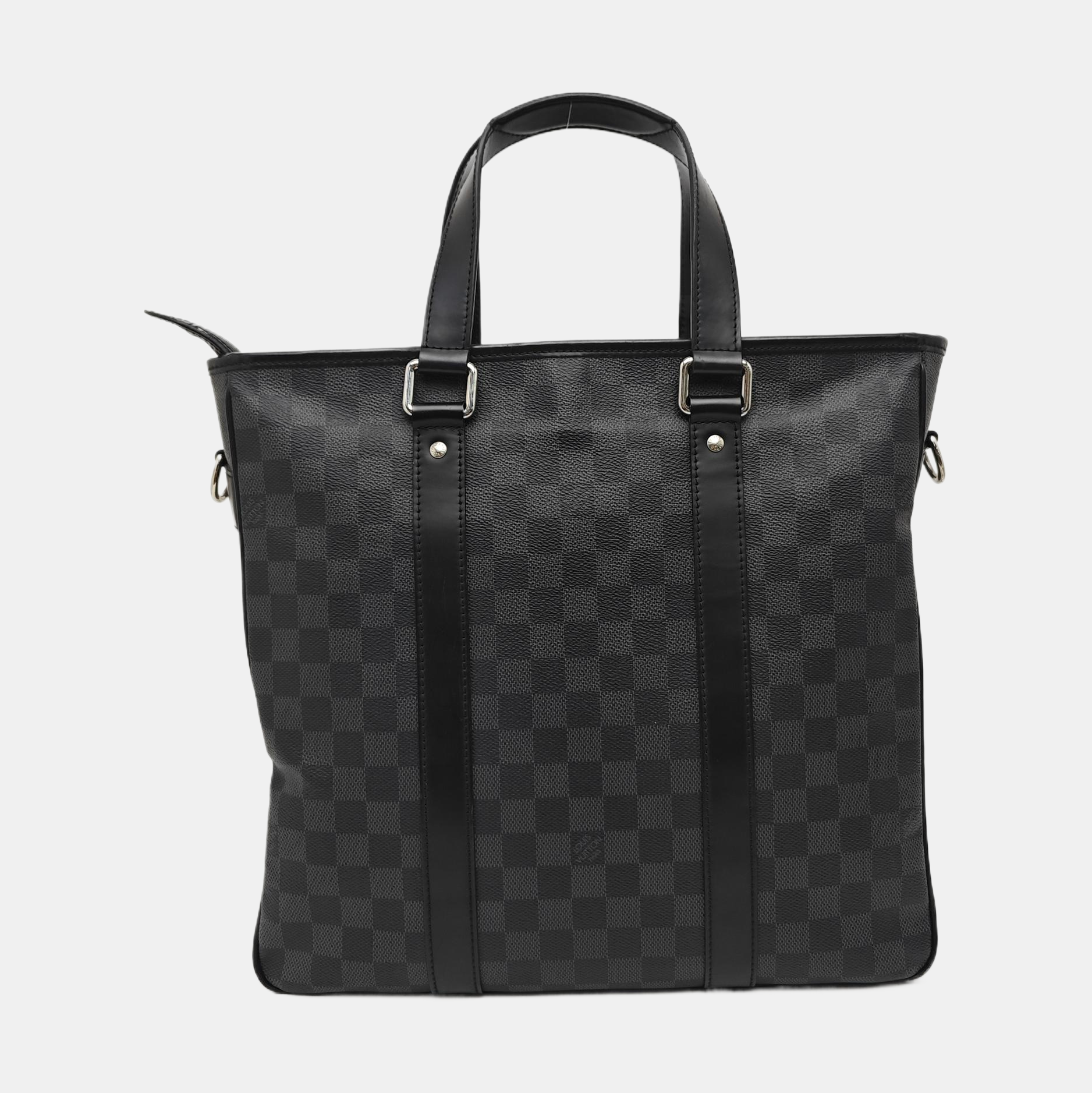 TADAO PM Damier Graphite Coated Canvas Gray