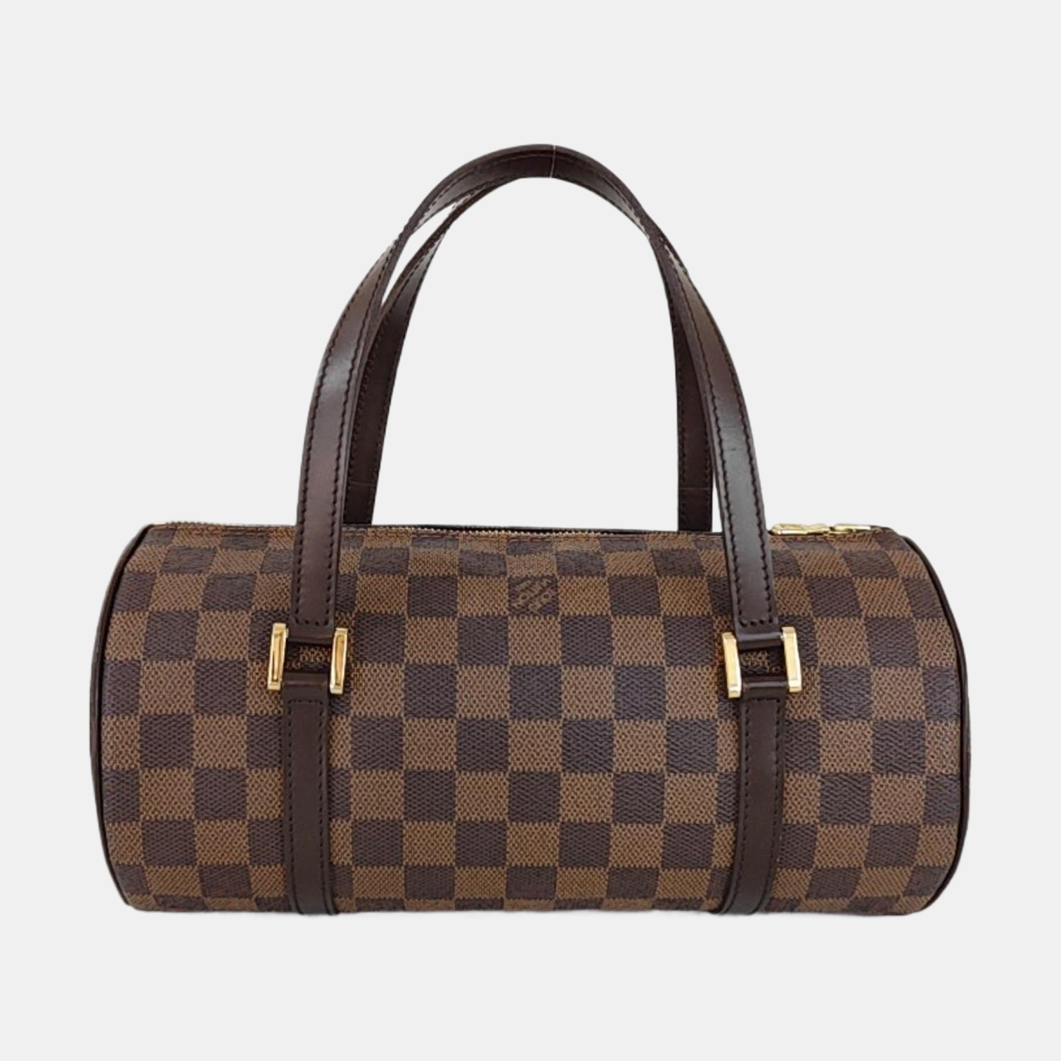 PAPILLON 26 Damier Ebene Coated Canvas Brown