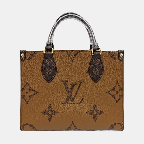 ONTHEGO PM Monogram Coated Canvas Brown