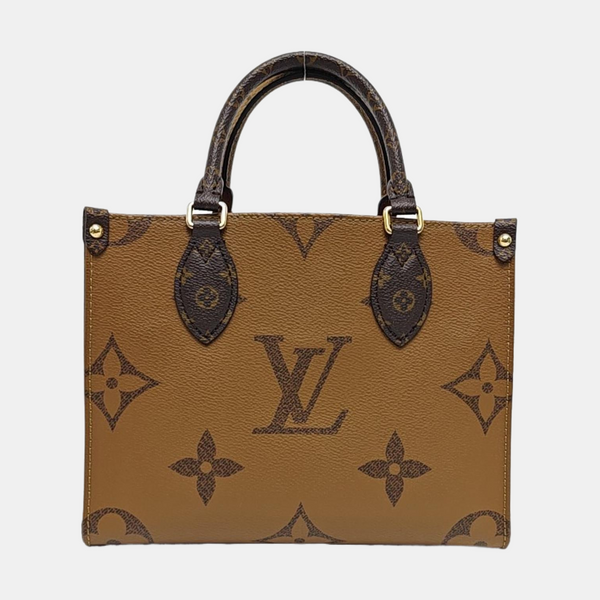 ONTHEGO PM Monogram Coated Canvas Brown