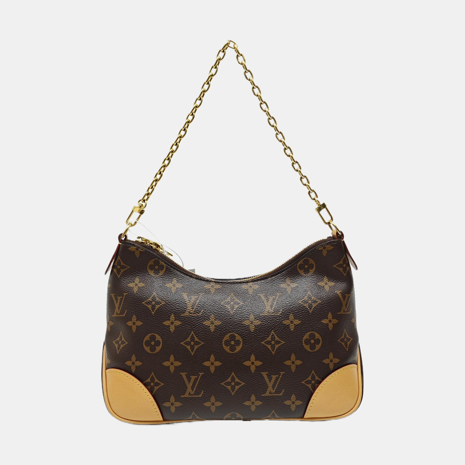 BOULOGNE Monogram Coated Canvas Brown