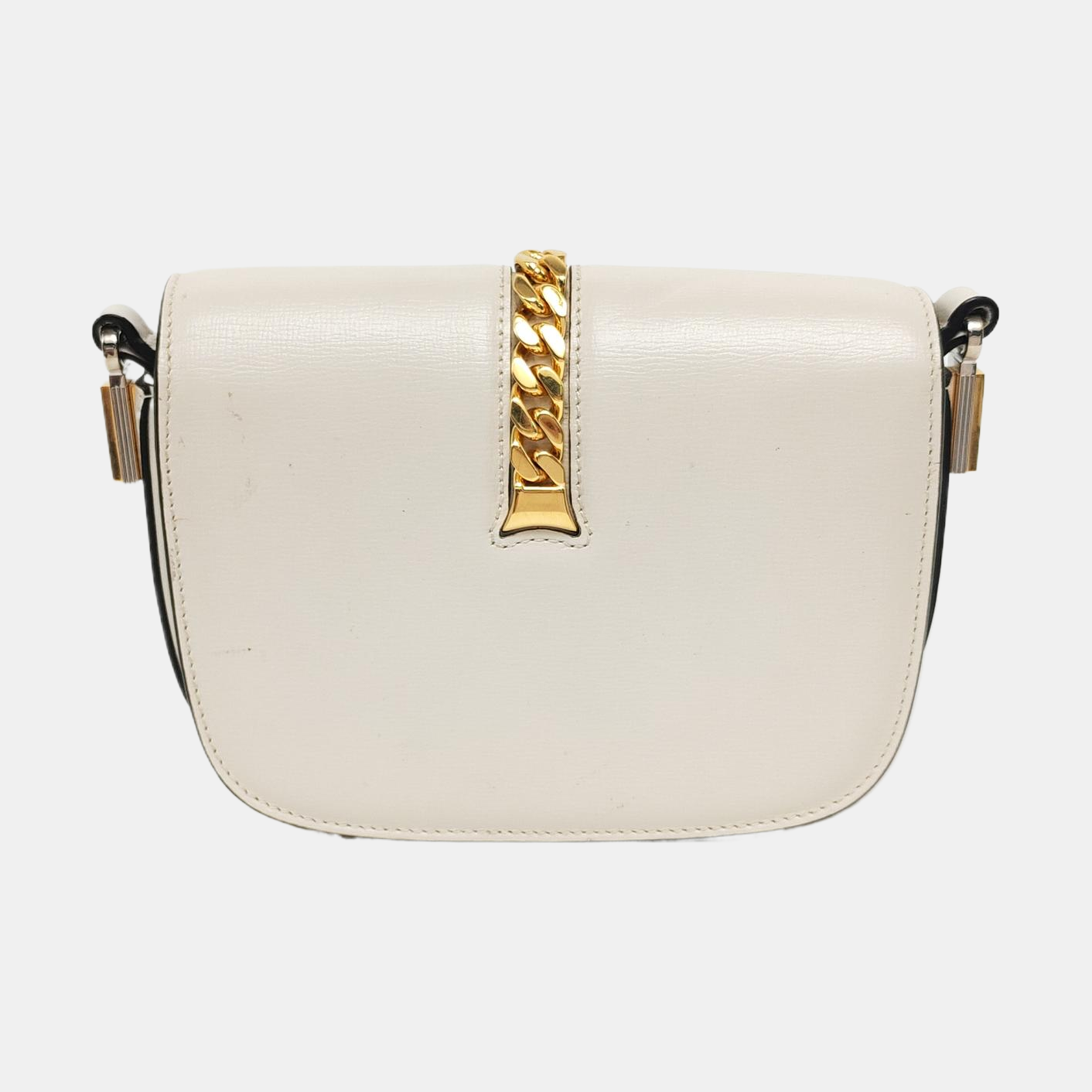 Sylvie 1969 Mini Calfskin White