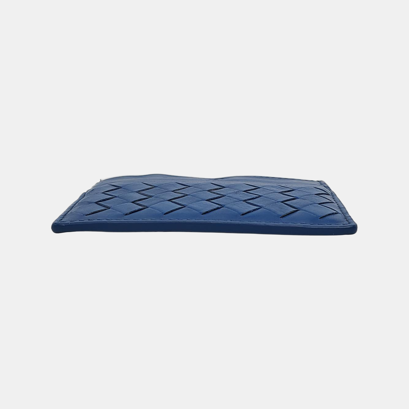 Calfskin Blue Card Holder