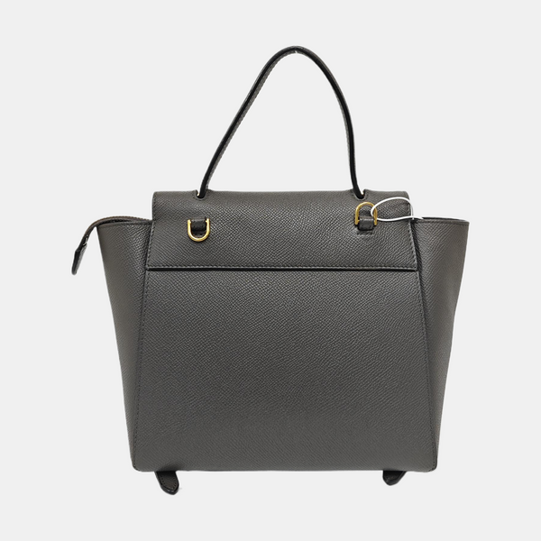 BELT Nano Calfskin Gray