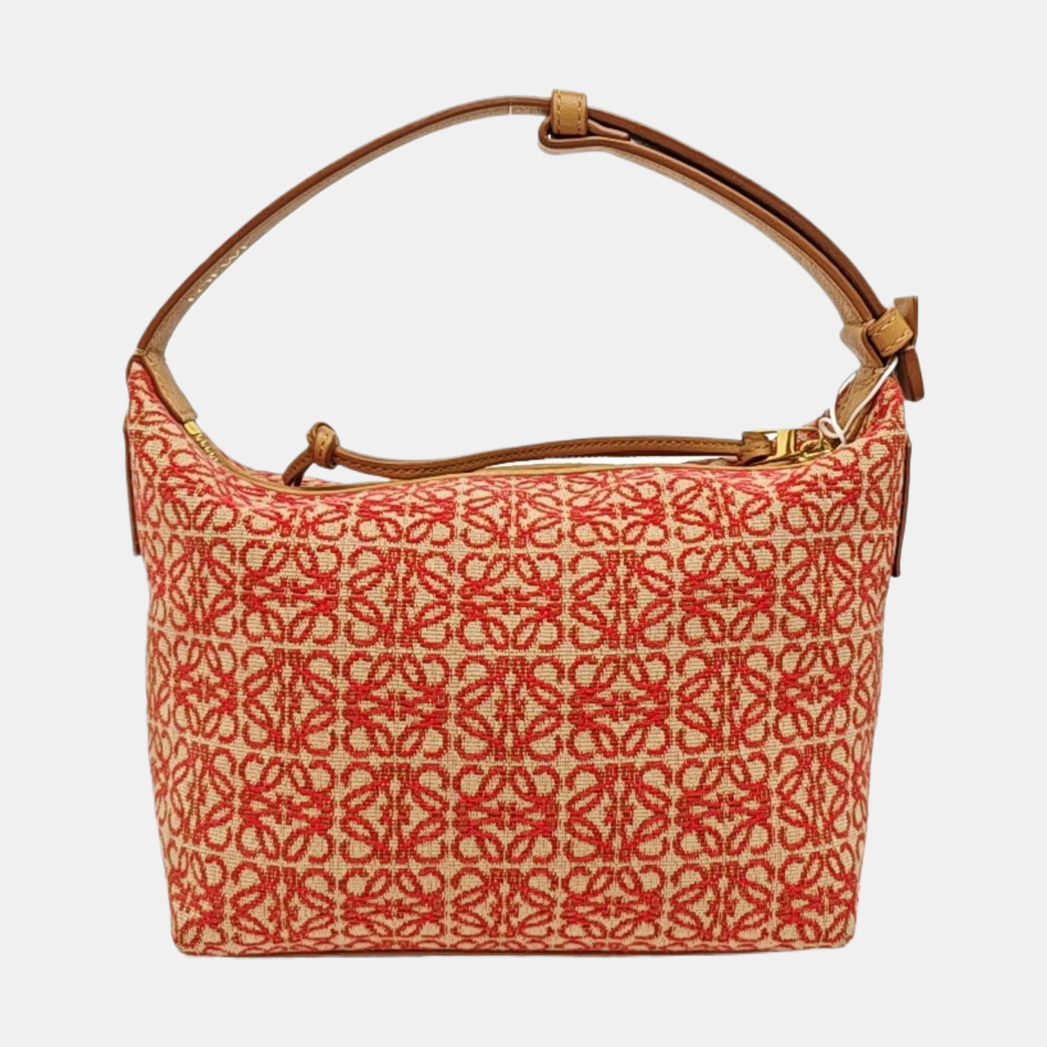 Monogram Canvas Top Handle Bag Red