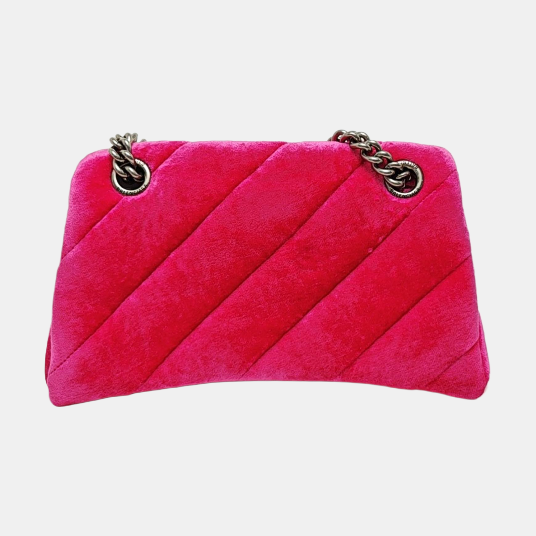 Hourglass Small Quilted Fabric Red