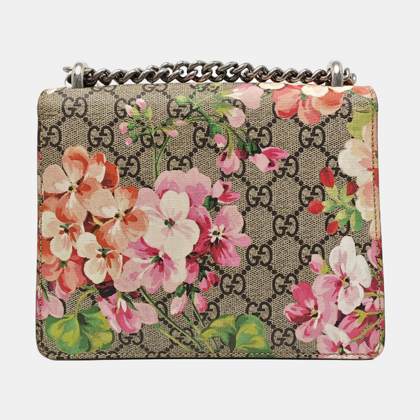 Dionysus Mini Monogram Coated Canvas Beige