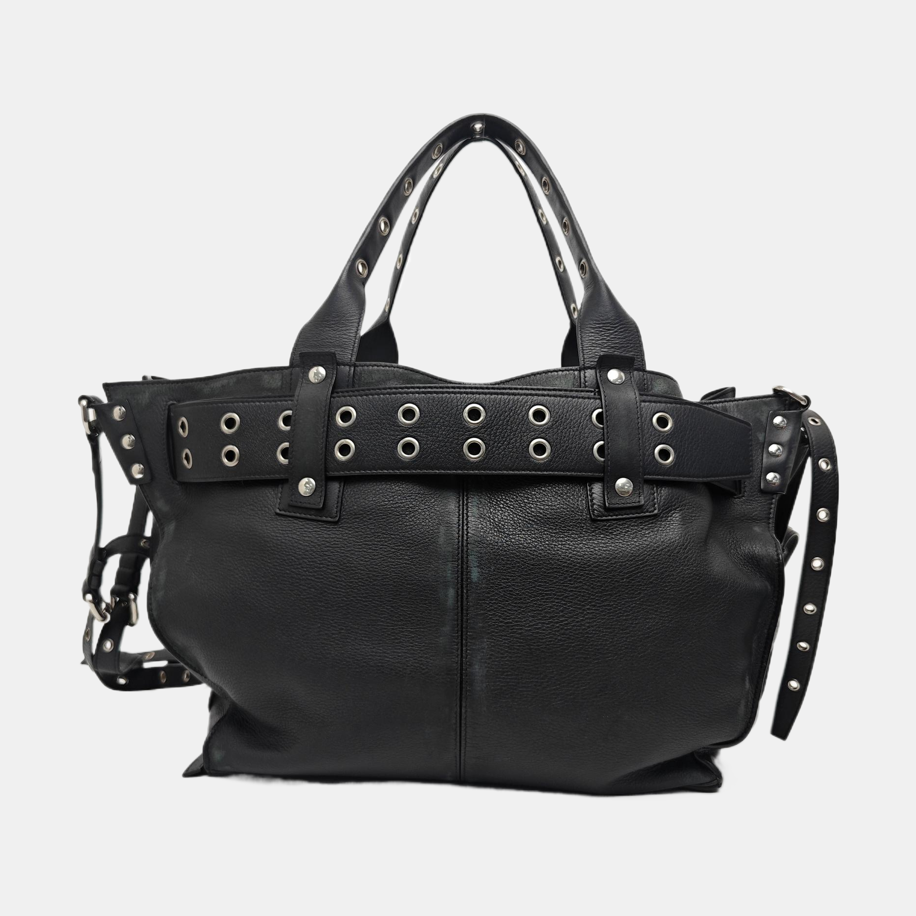 Calfskin Tote Bag Black