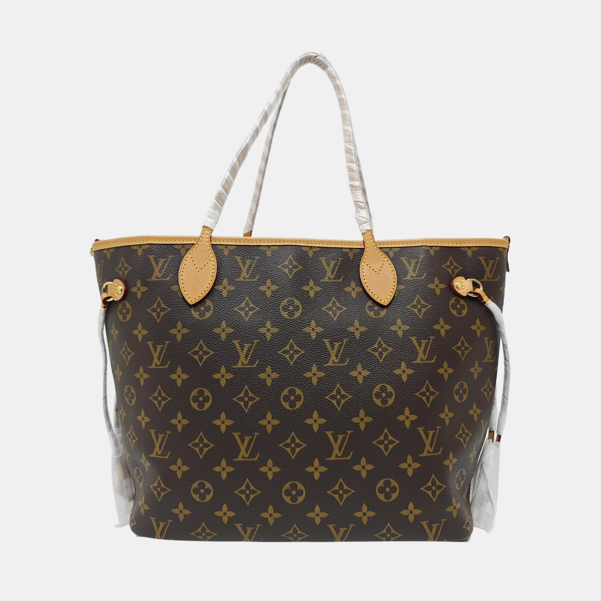 NEVERFULL INSIDE OUT MM Monogram Fabric Red