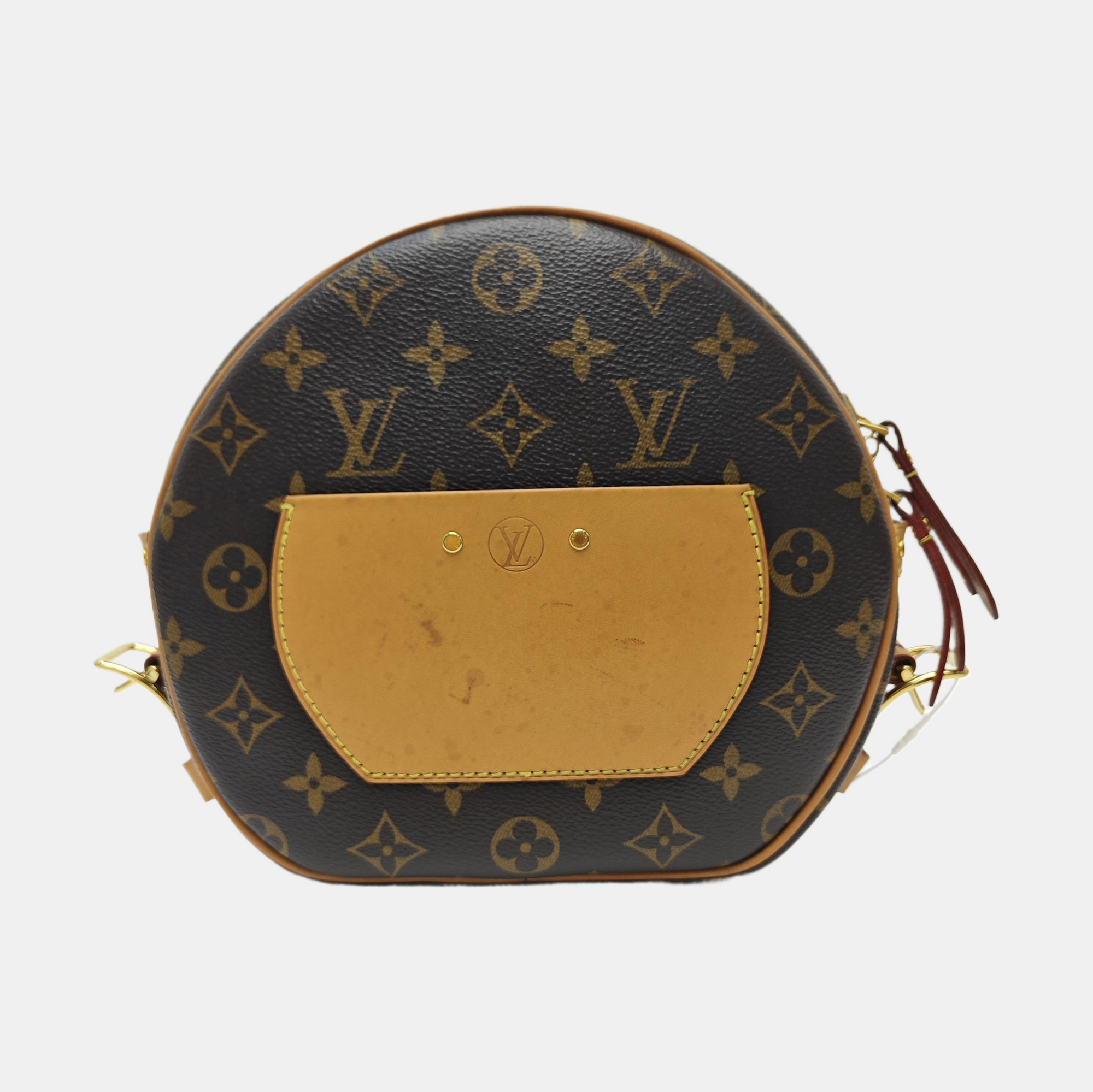 BOITE CHAPEAU MM Monogram Coated Canvas Brown