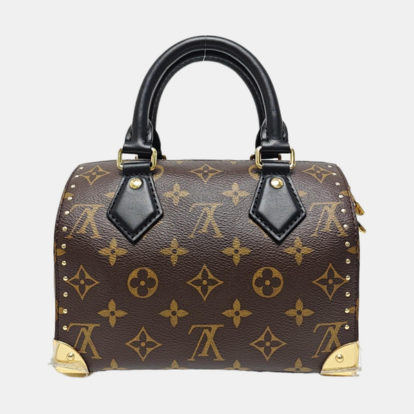 SPEEDY TRUNK 20 Monogram Coated Canvas Brown
