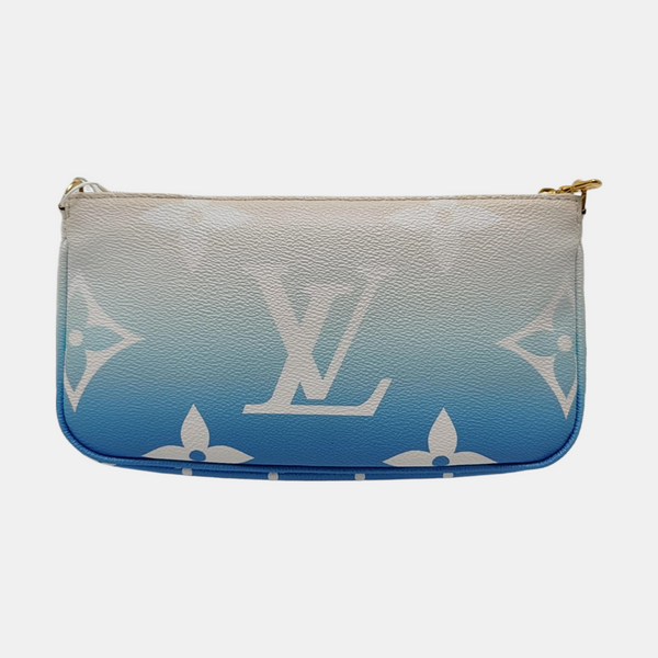 MULTI Monogram Coated Canvas Blue