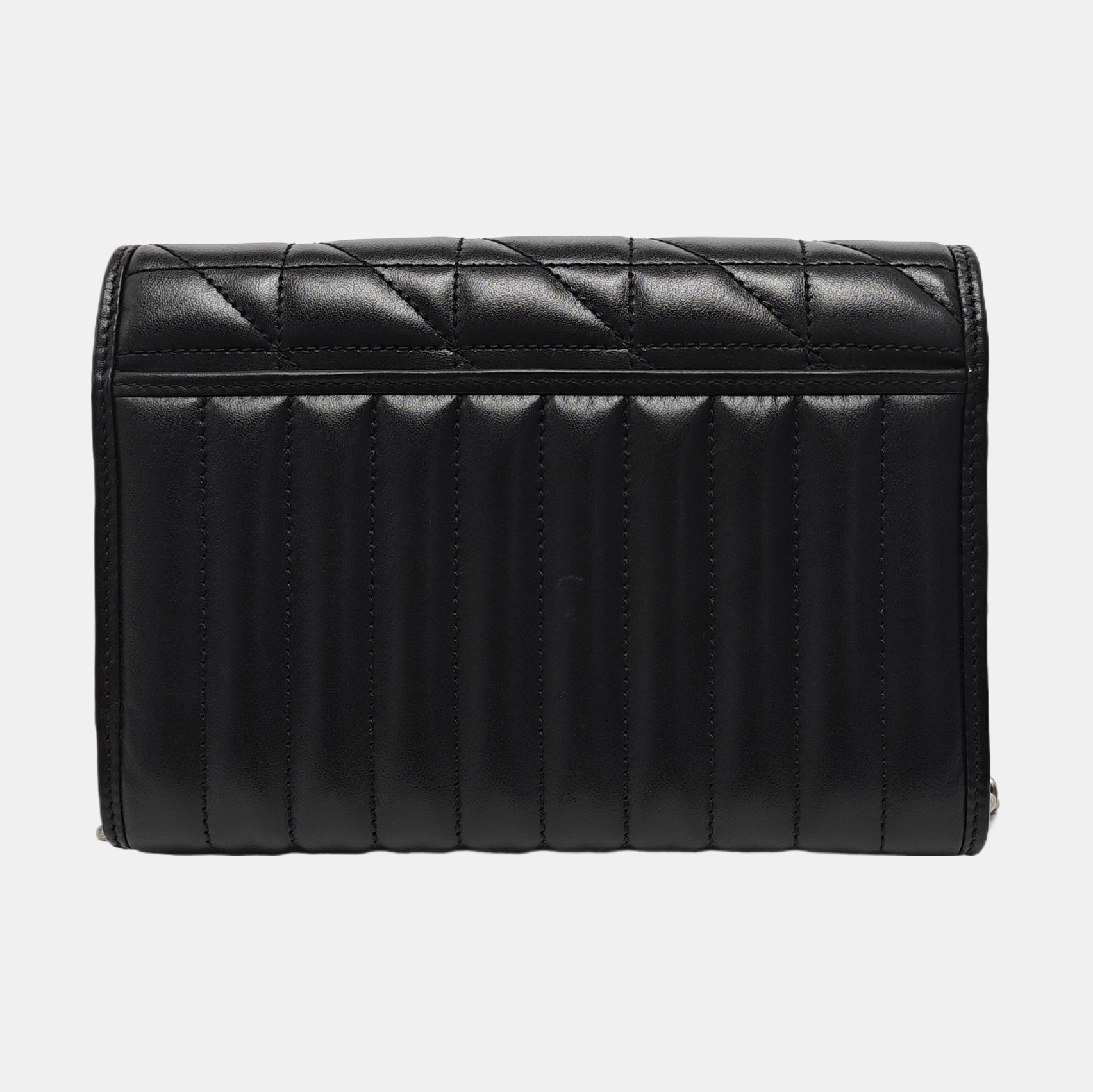 GG Marmont Mini Quilted Calfskin Black