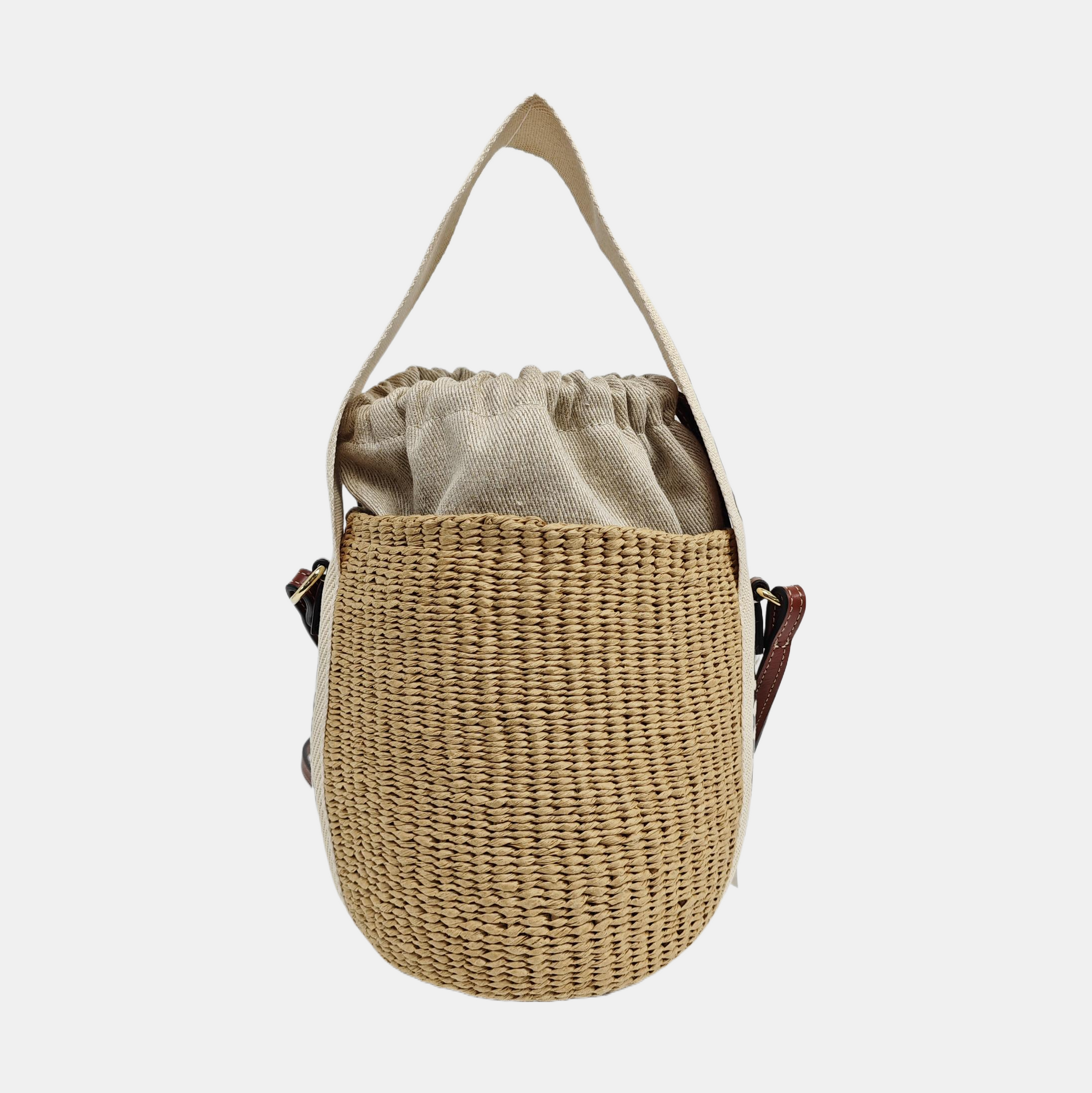 Special Material Shoulder Bag Brown