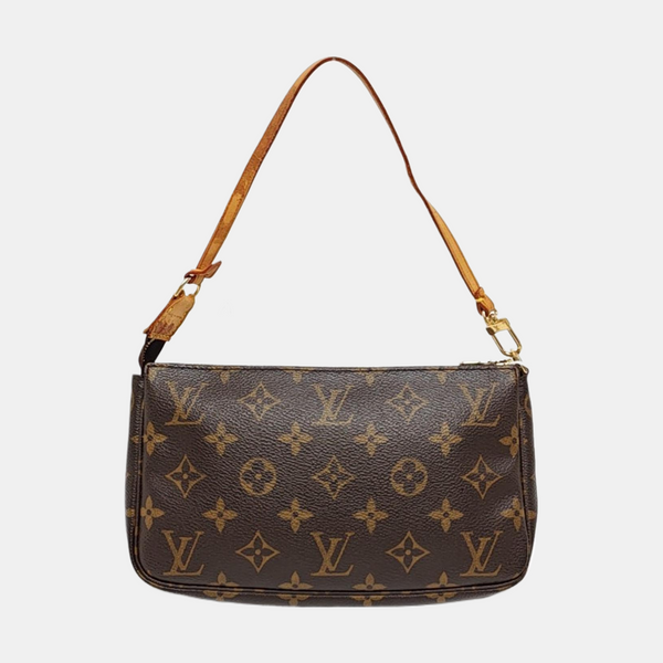 ACCESSOIRES Monogram Coated Canvas Brown