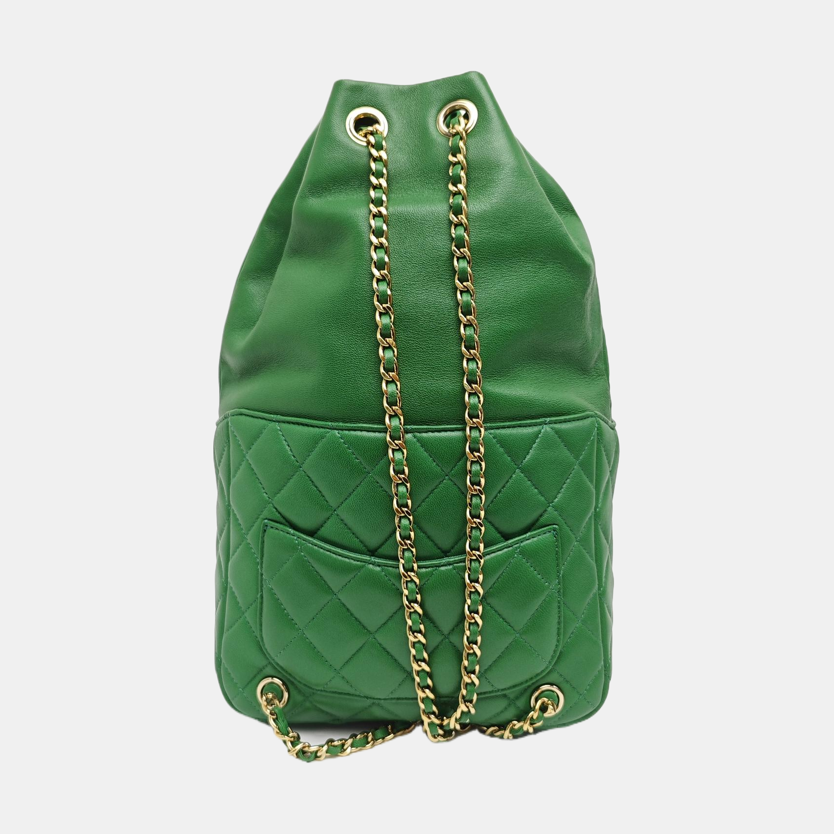 IN SEOUL Quilted Lambskin Green