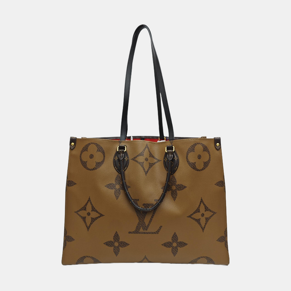 ONTHEGO GM Monogram Coated Canvas Brown
