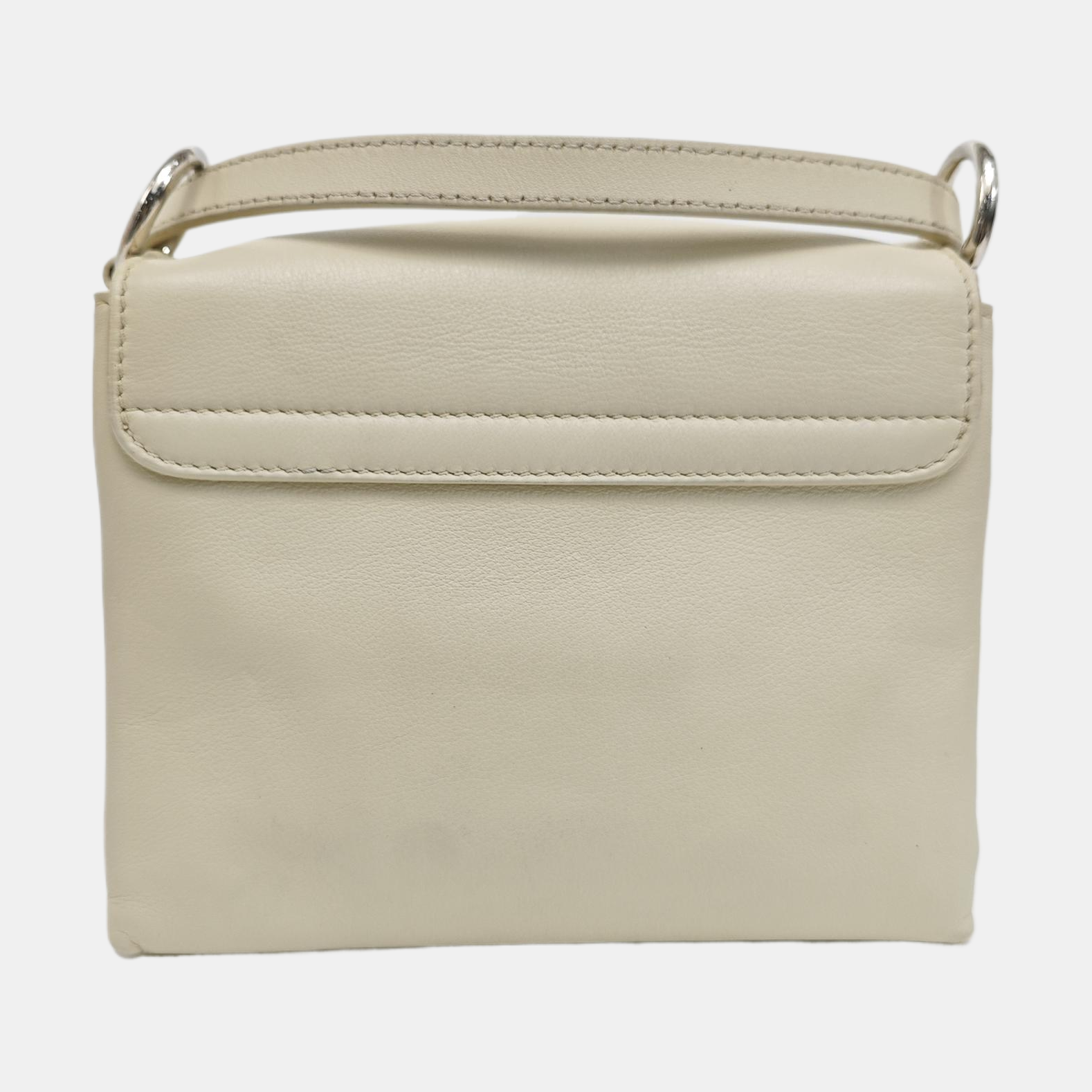 Calfskin Crossbody Bag Beige