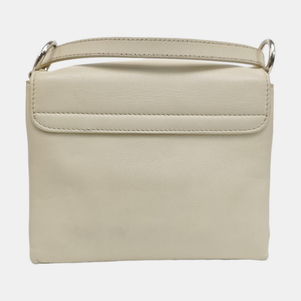 Calfskin Crossbody Bag Beige