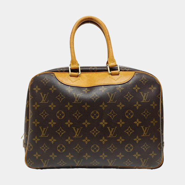 DEAUVILLE Monogram Coated Canvas Brown