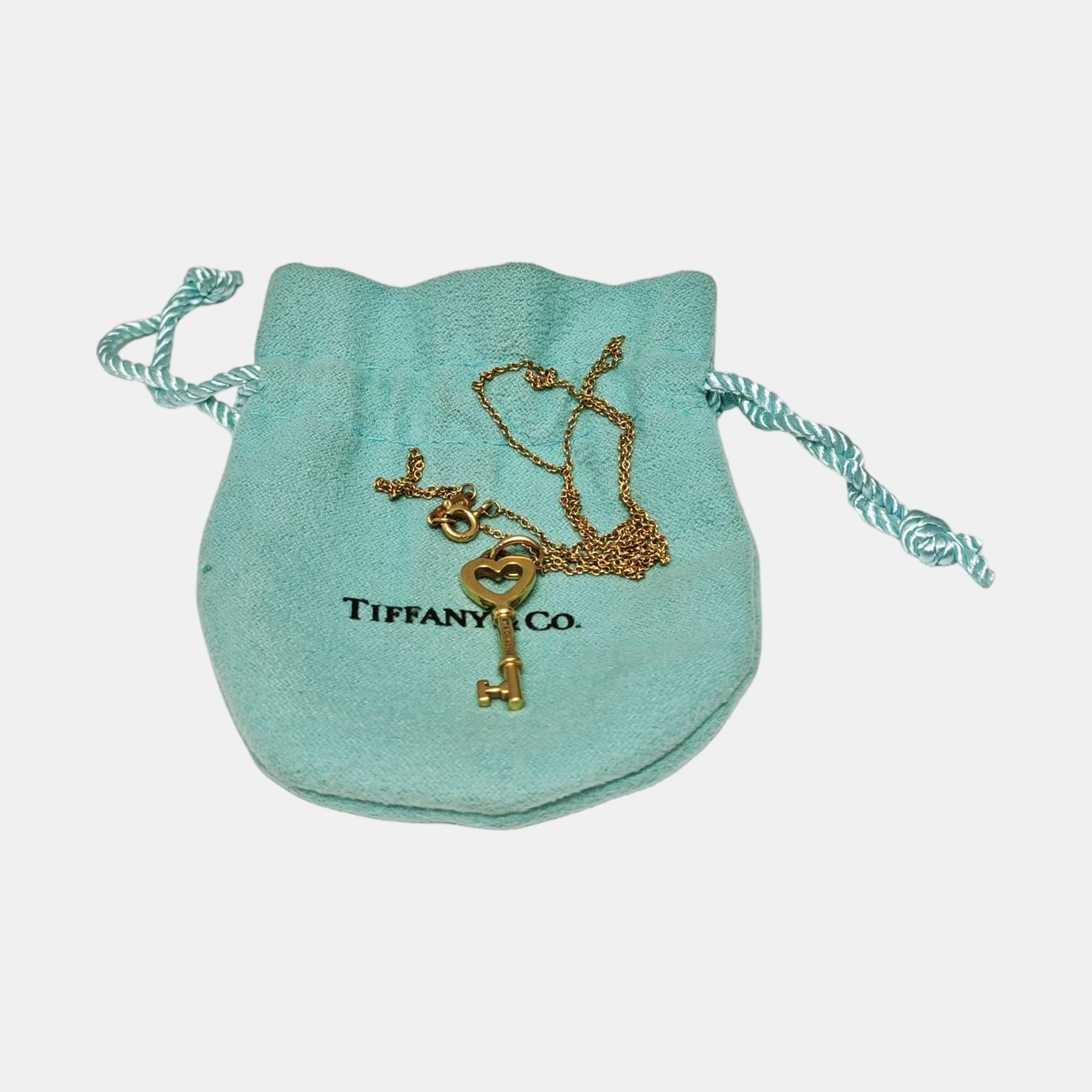Tiffany Keys 18k Gold Necklace