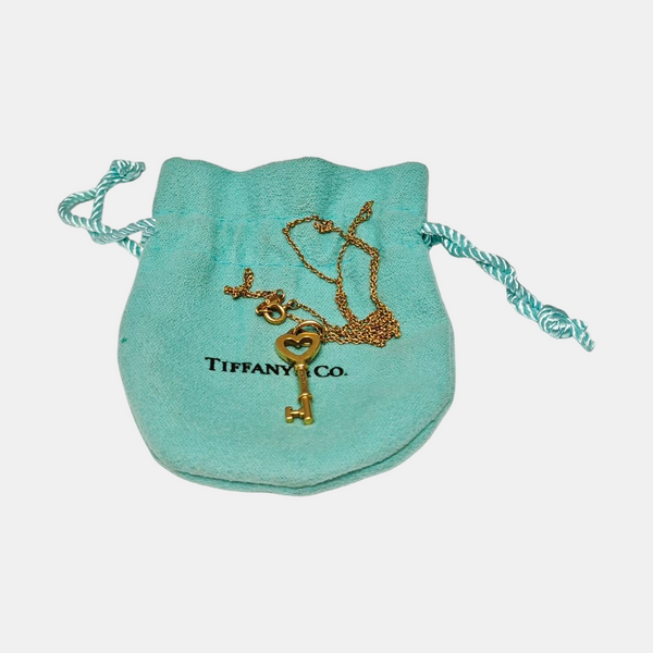 Tiffany Keys 18k Gold Necklace