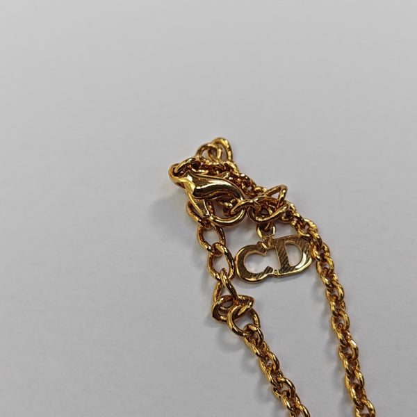 CD Swing Metal Gold Necklace