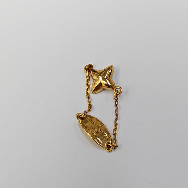 BLOOMING STRASS Metal Gold Ring EU 55