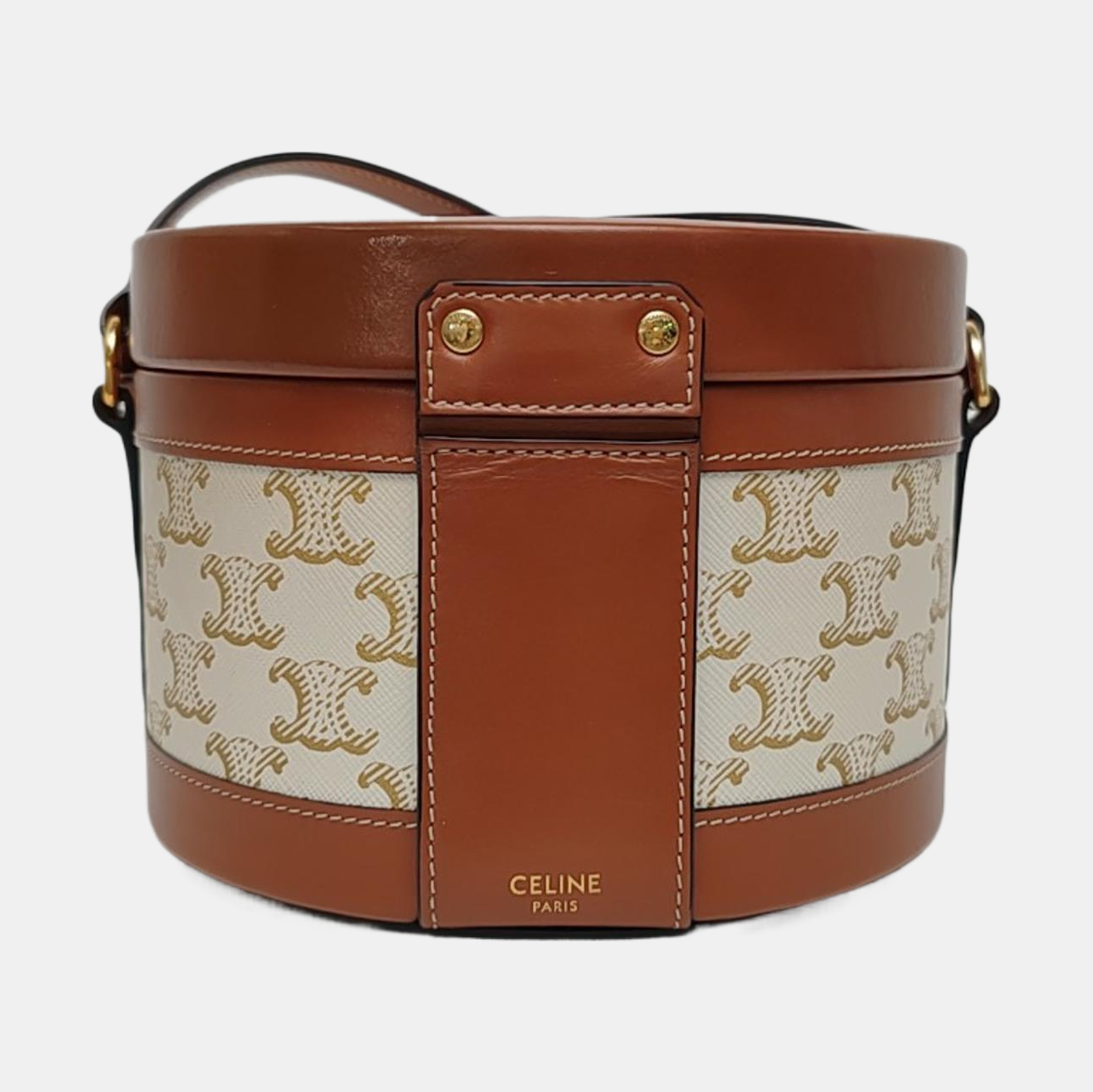 Authenticated pre-owned  TRIOMPHE Medium Calfskin Multicolor - Shoulder Bag at Looply