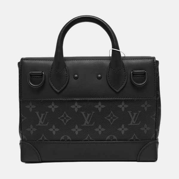 STEAMER PM Monogram Coated Canvas Black