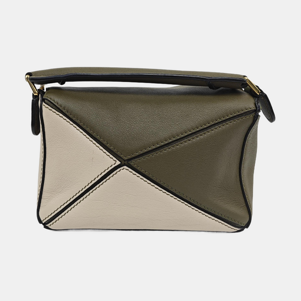 Puzzle Mini Calfskin Multicolor