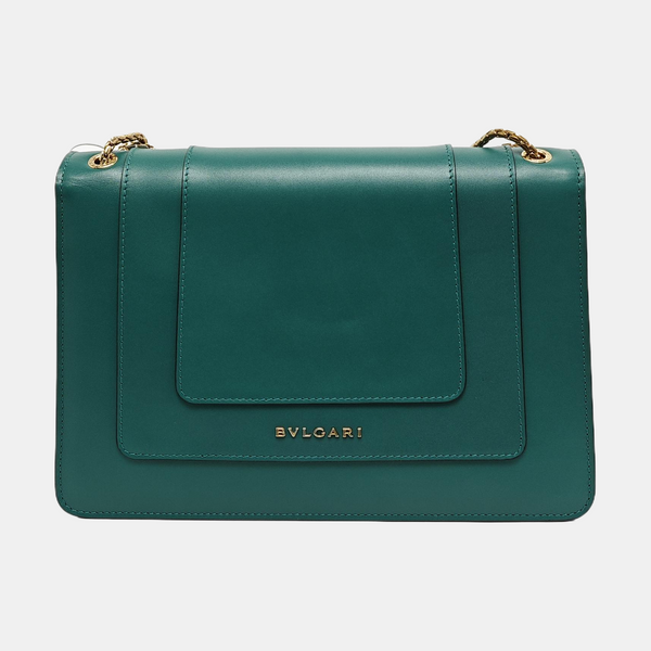 SERPENTI FOREVER Medium Calfskin Green