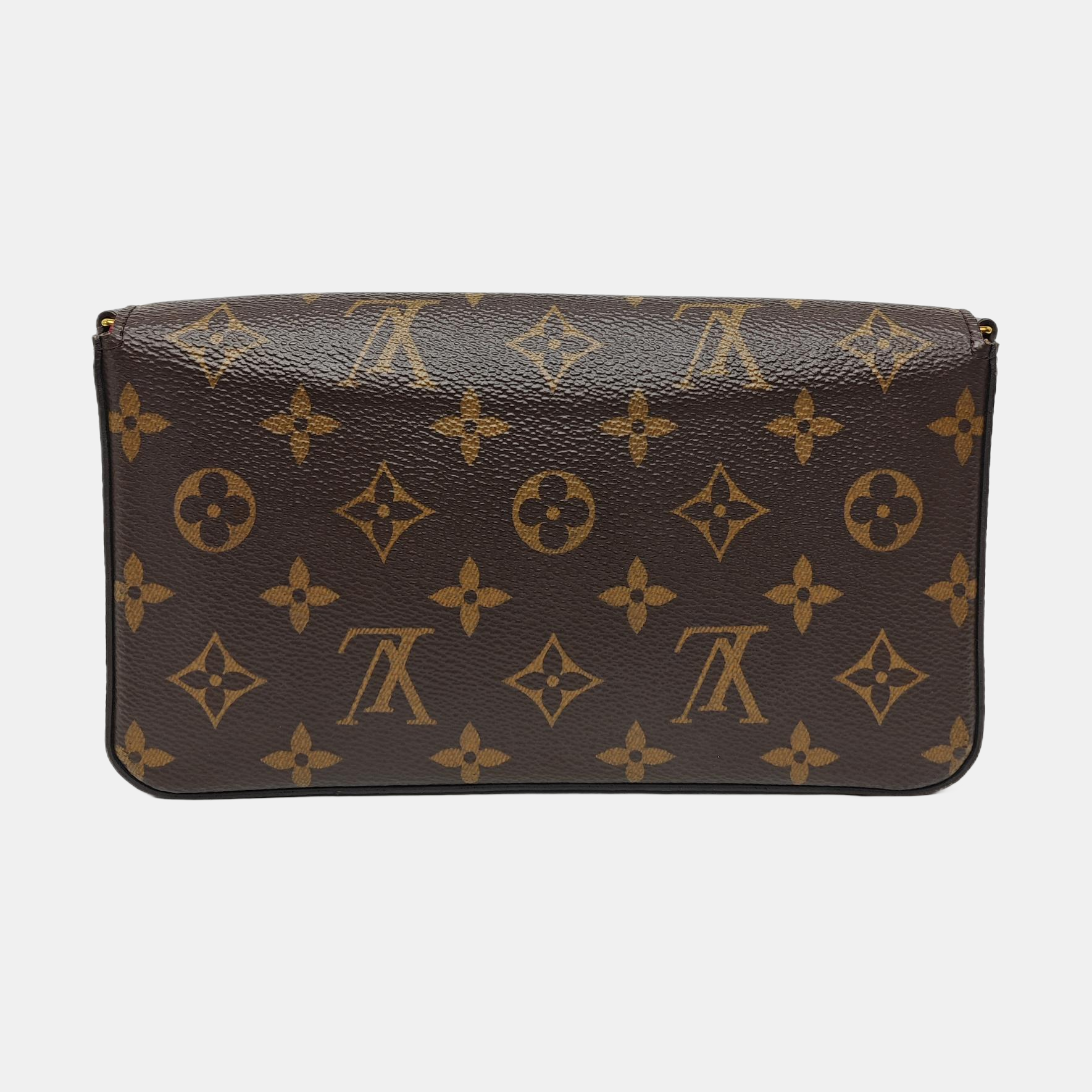 FÉLICIE Monogram Coated Canvas Brown