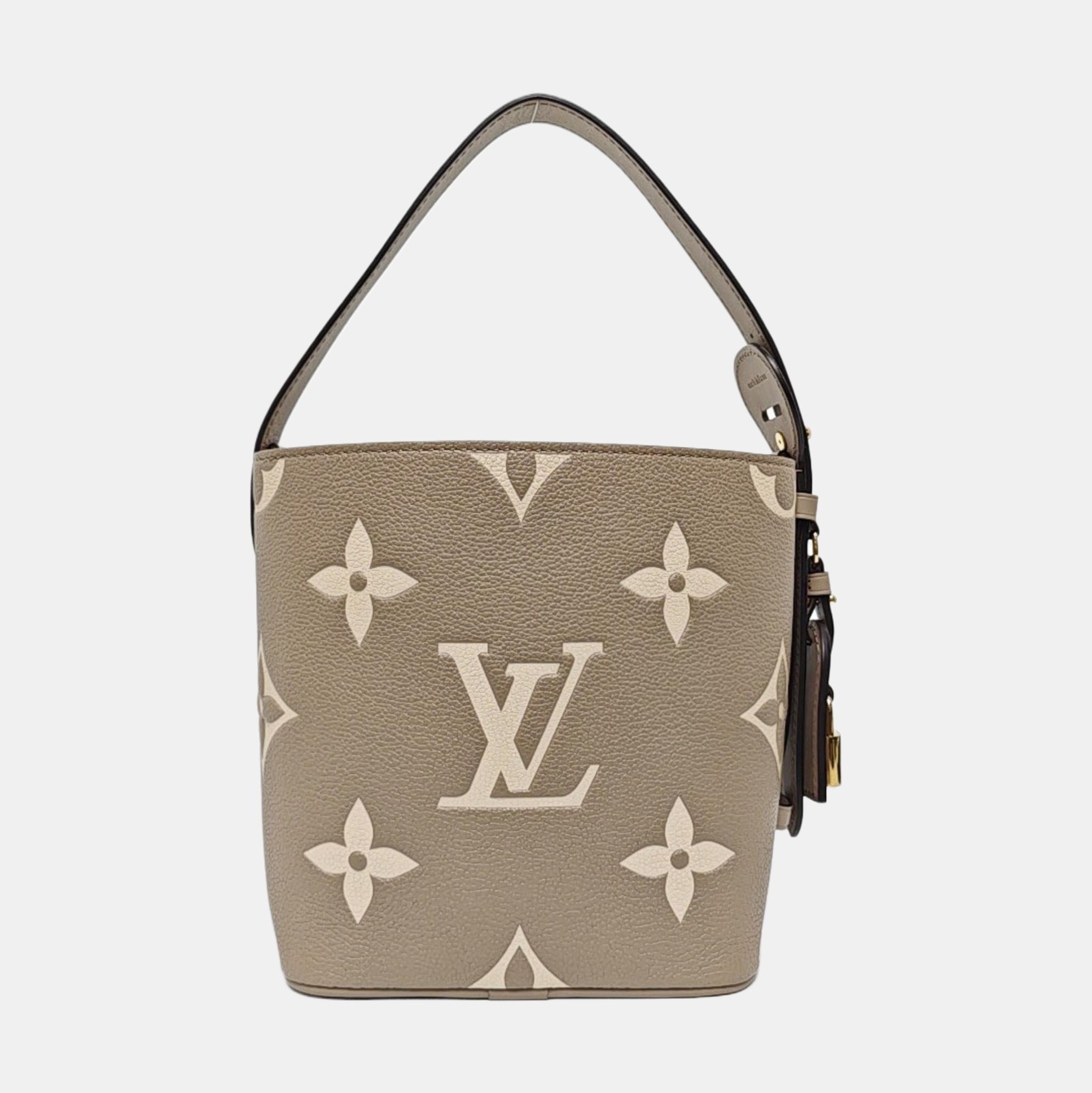 ALL IN BB Monogram Calfskin Gray