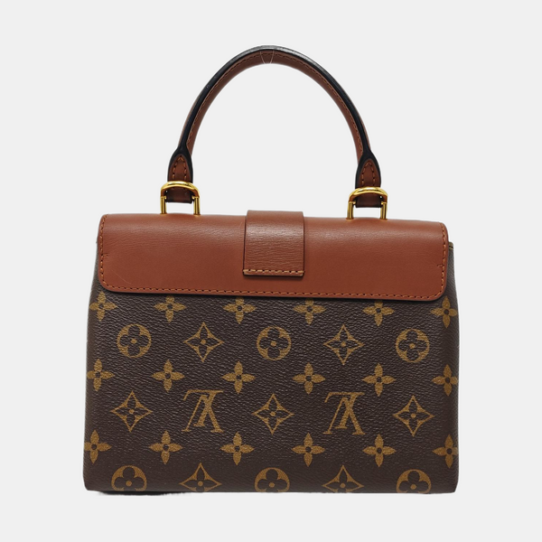 LOCKY BB Monogram Coated Canvas Brown
