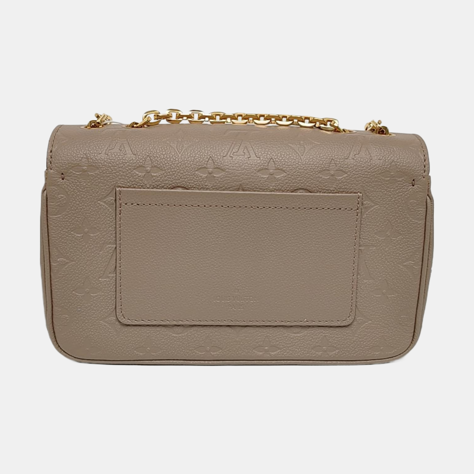 MARCEAU Monogram Calfskin Beige