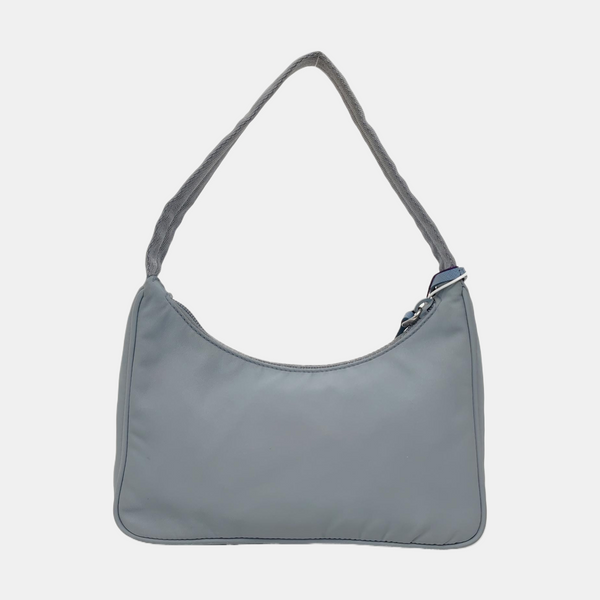 Authenticated pre-owned  Re-Edition2000 Nylon Blue - Top Handle Bag at Looply