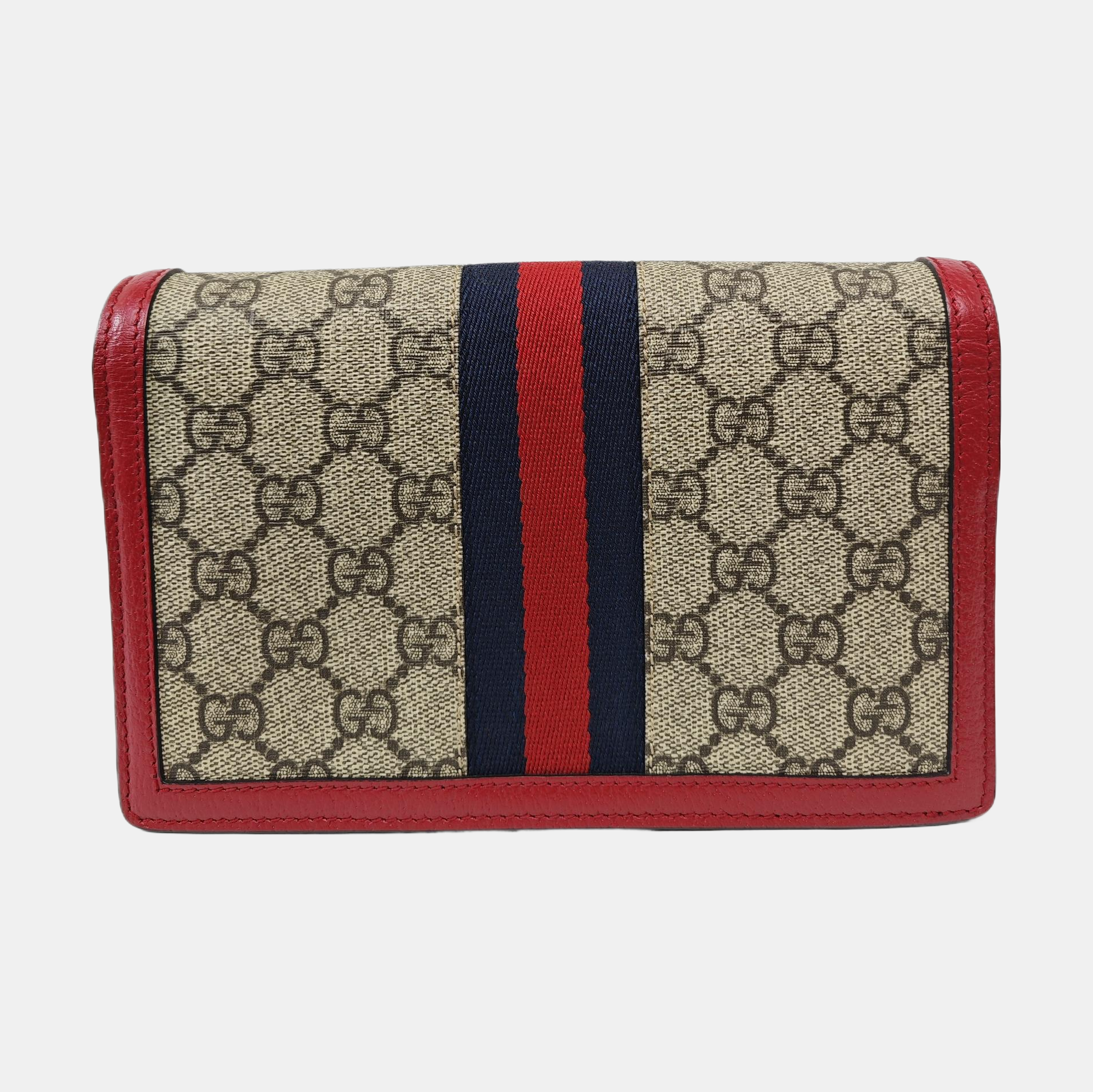 Queen Margaret Mini Monogram Coated Canvas Beige