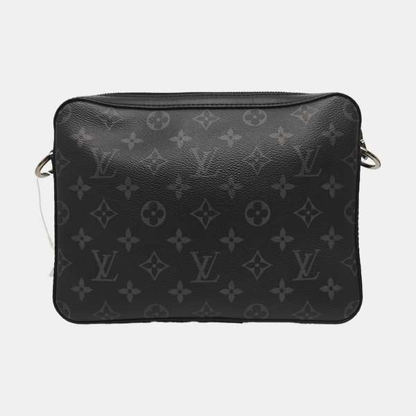 TRIO Monogram Coated Canvas Gray