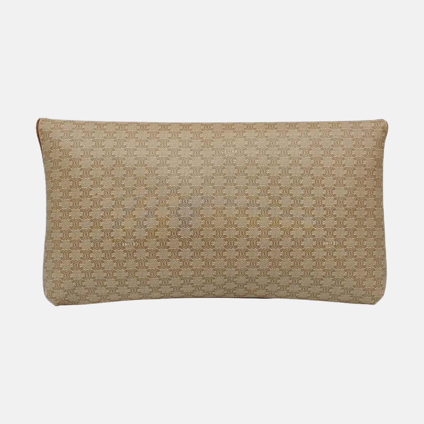 MACADAM CLUTCHES Coated Canvas Beige
