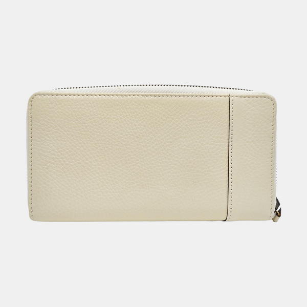 Calfskin Wallet Beige