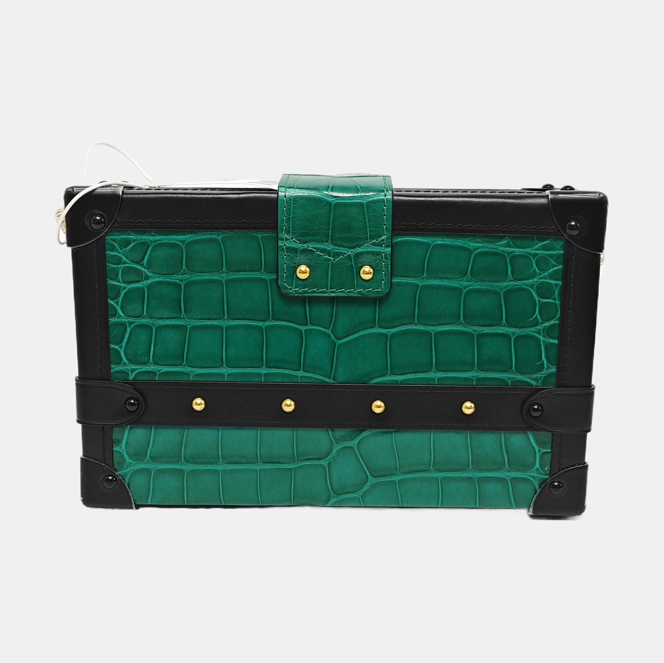 PETITE MALLE Crocodile Green