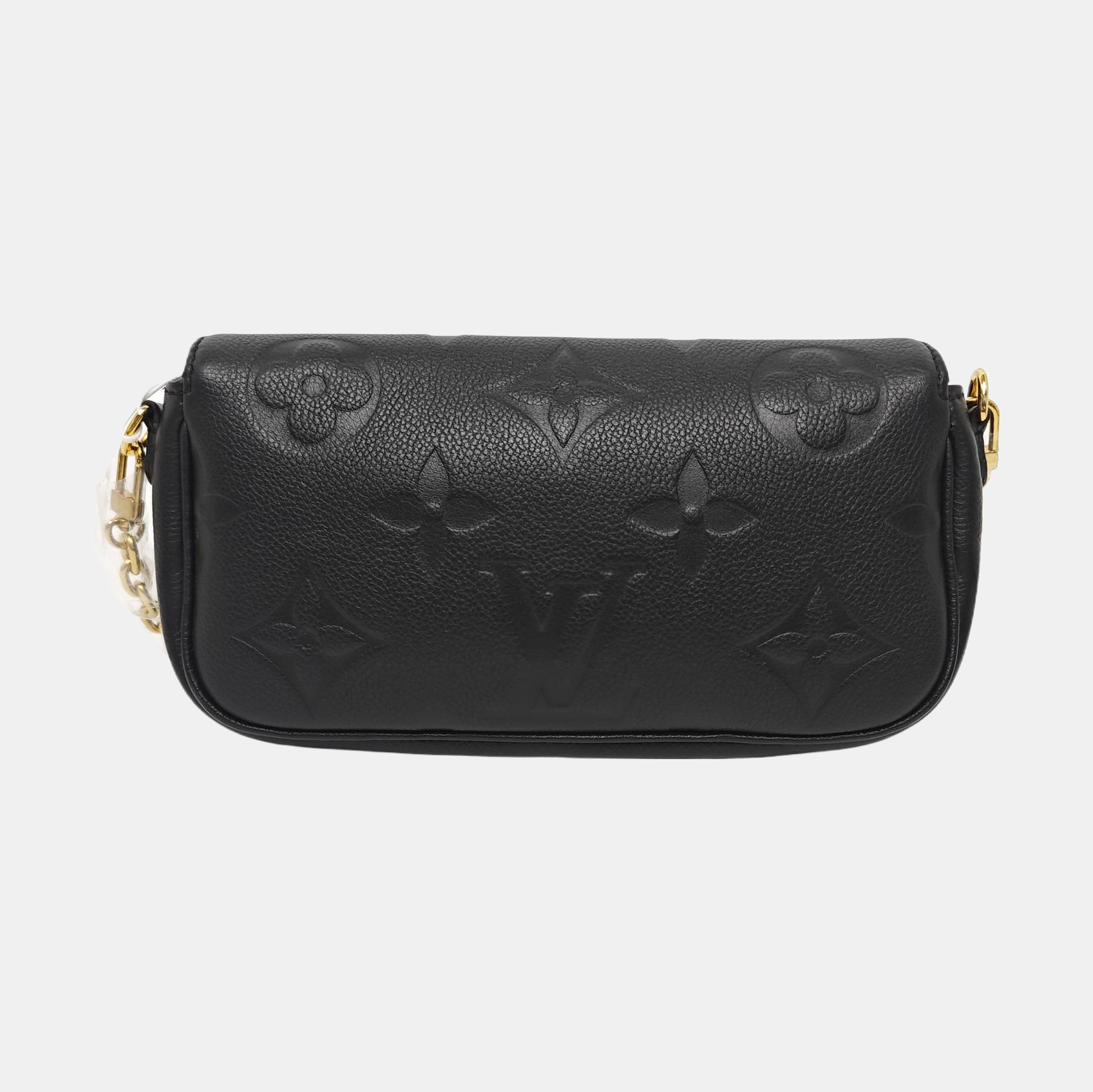 IVY Monogram Calfskin Black