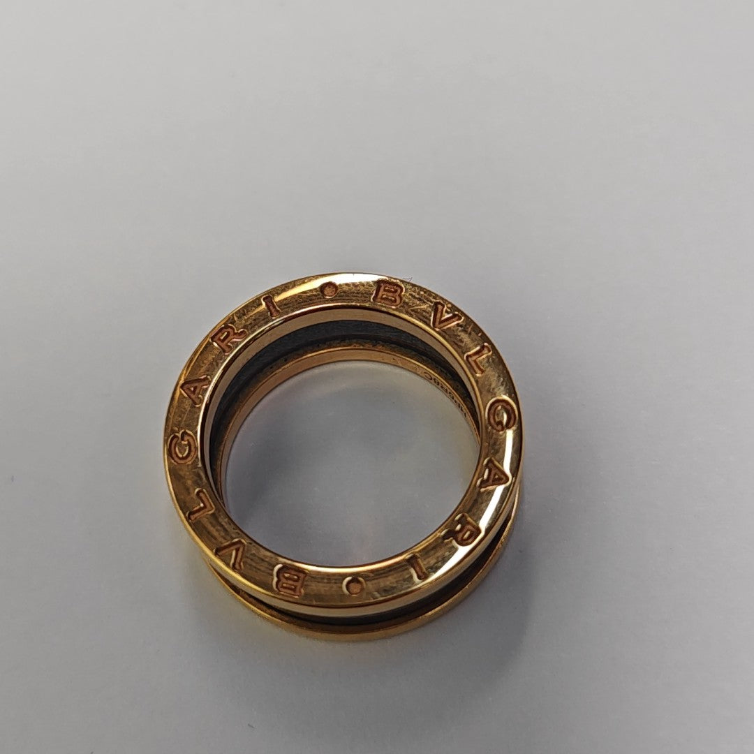 B.ZERO1 18k Rose Gold Ring EU 53