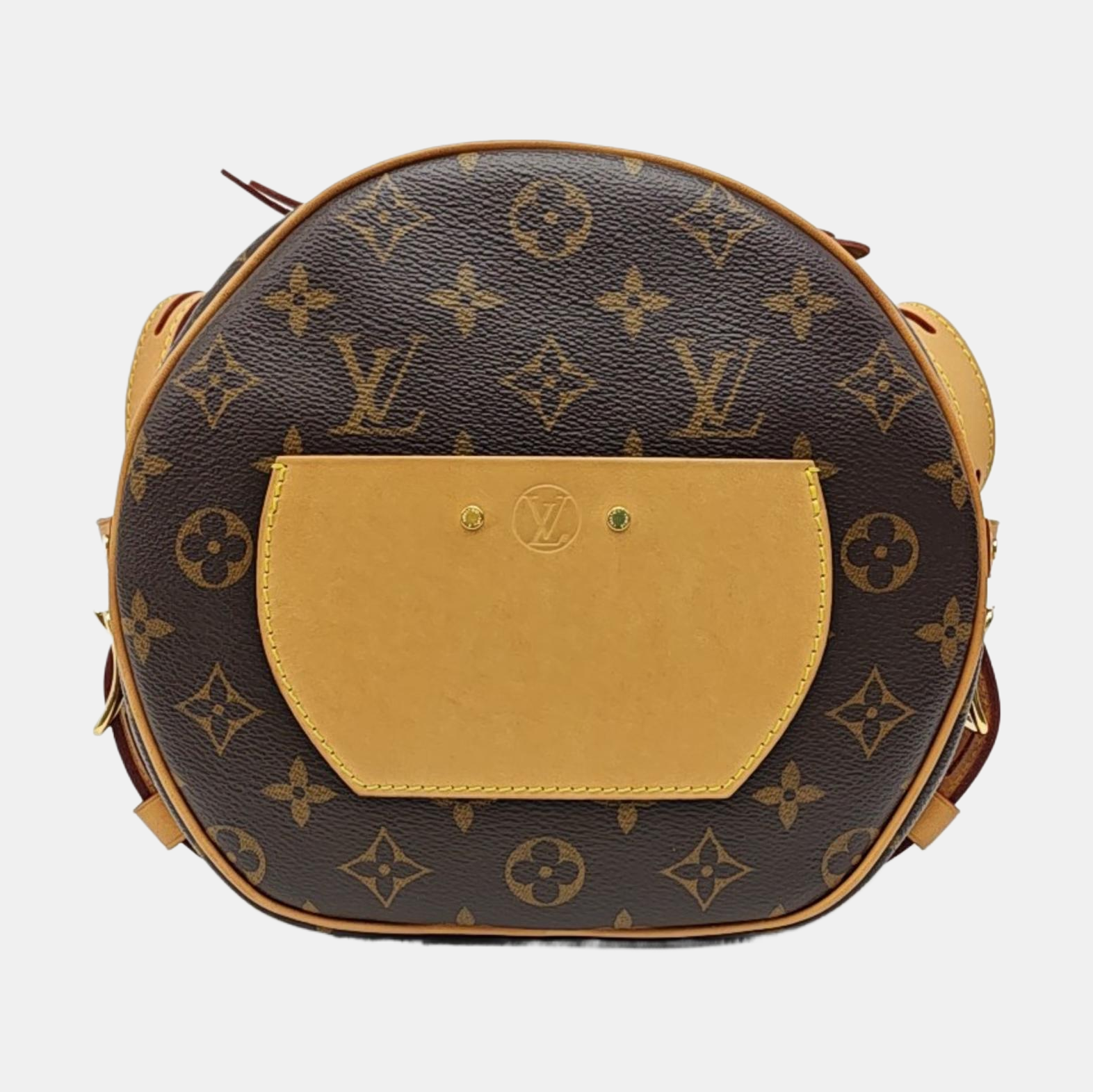 BOITE CHAPEAU MM Monogram Coated Canvas Brown