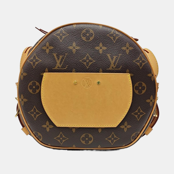 BOITE CHAPEAU MM Monogram Coated Canvas Brown
