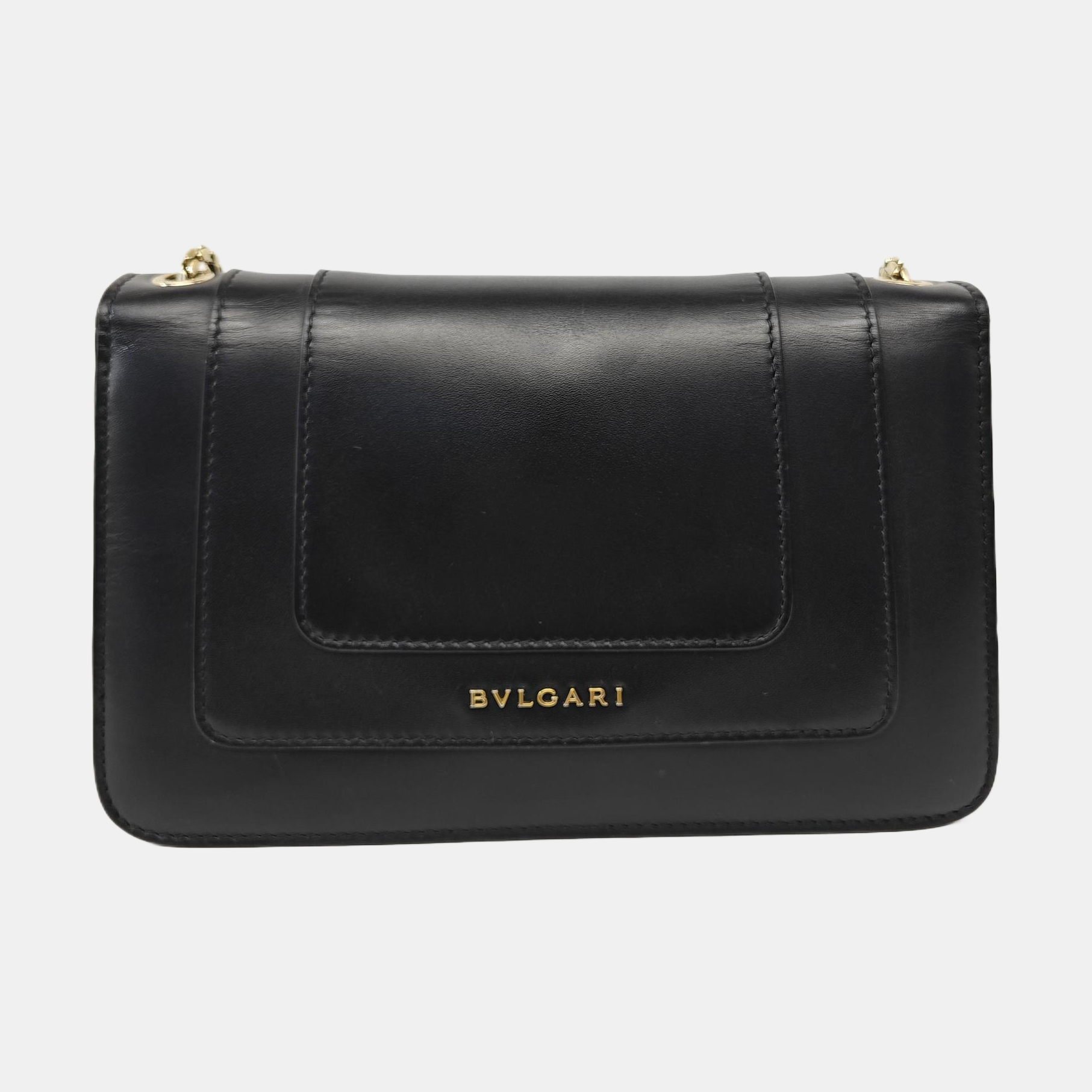 SERPENTI FOREVER Small Calfskin Black